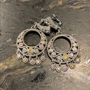 New Judith Riptka Sterling Gemstone earrings.